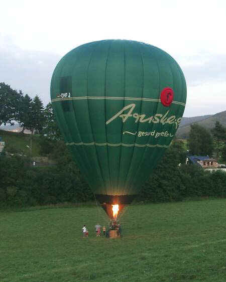 1. Landung mit "gl�hen"
