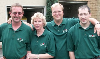 Unser Team mit der Chefin