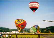 Der Dehlerballon beim Start