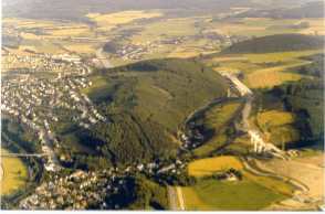 Ein Blick aus 1800 Metern auf Freienohl