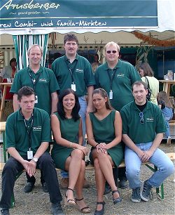Unser Team mit der "richtigen" Begleitung 