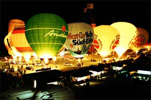 Der Arnsberger beim Nightglow